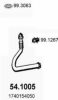 TOYOT 1740154050 Exhaust Pipe